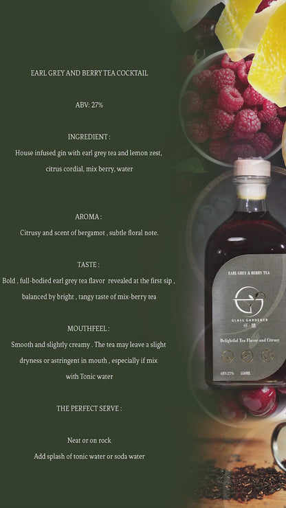 Earlgrey & Mixed-Berry Liqueur