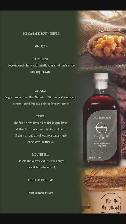 Longan & South Jujube Liqueur